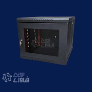 رک دیواری 9 یونیت عمق 60-درب فریم دار